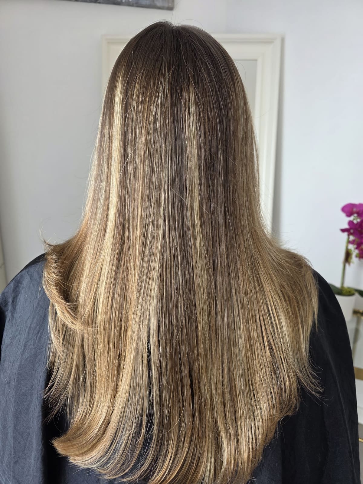 Antes da transformação de keratin extensions and styling por Rosana Hall, Almancil Algarve